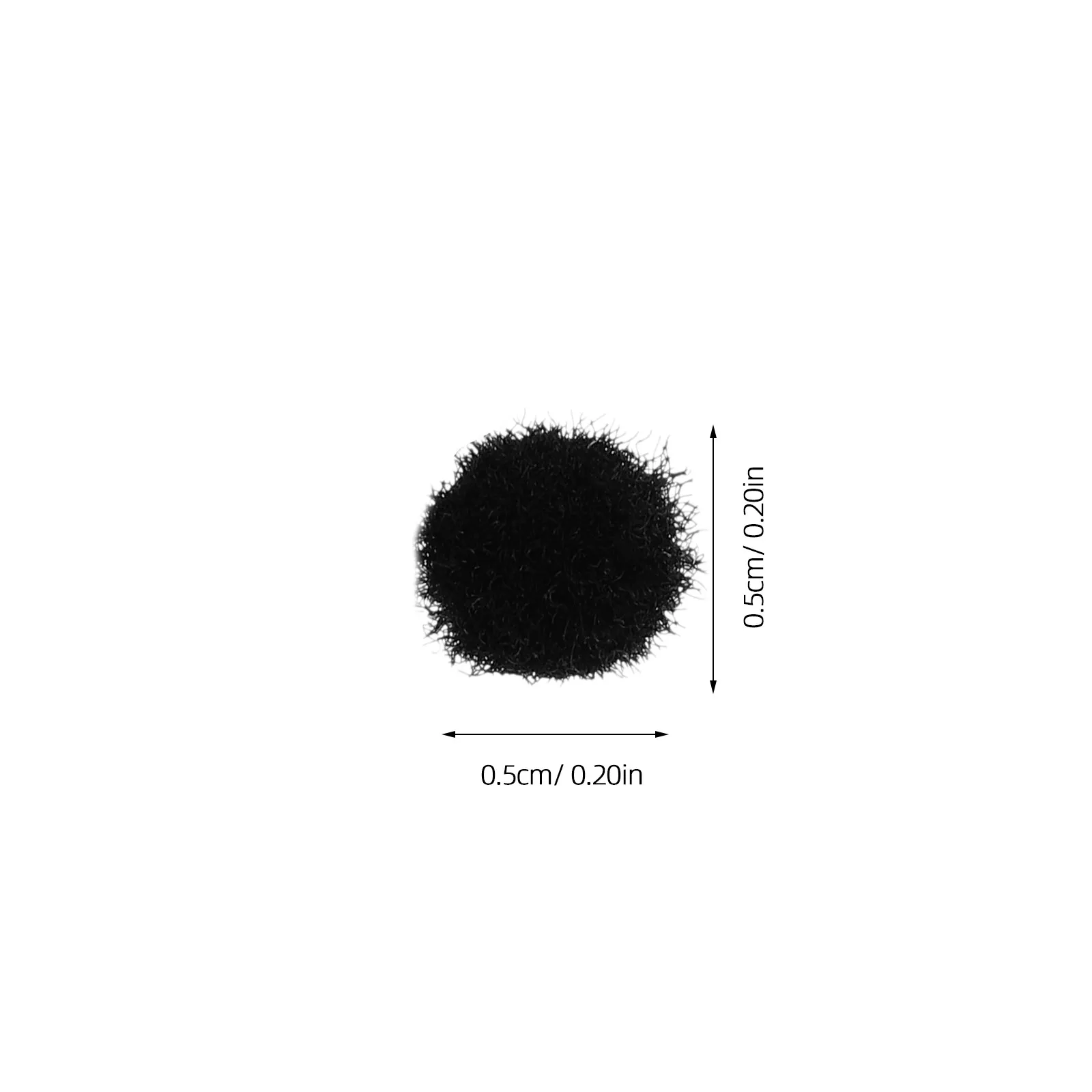 2000Pcs Craft Pom Poms Multicolor 5Mm Soft DIY Creative Projects Small Pompoms Balls for Kids Art Supplies Pom Poms Beads