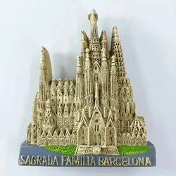 Spain Barcelona Sagrada Família Salamanca Fridge Magnets Tourist Souvenirs Wedding Christmas Gifts Photo Wall Magnetic Stickers