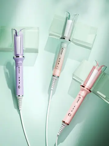 GU Ogu-Bigoudi rotatif électrique en spirale entièrement automatique, fer à friser, vissé