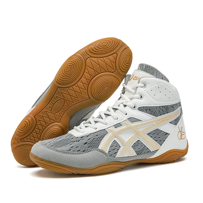 أحذية مصارعة احترافية جديدة رائجة البيع لعام 2025، أحذية ملاكمة متينة، أحذية تدريب، أحذية منافسة الطاقة #1