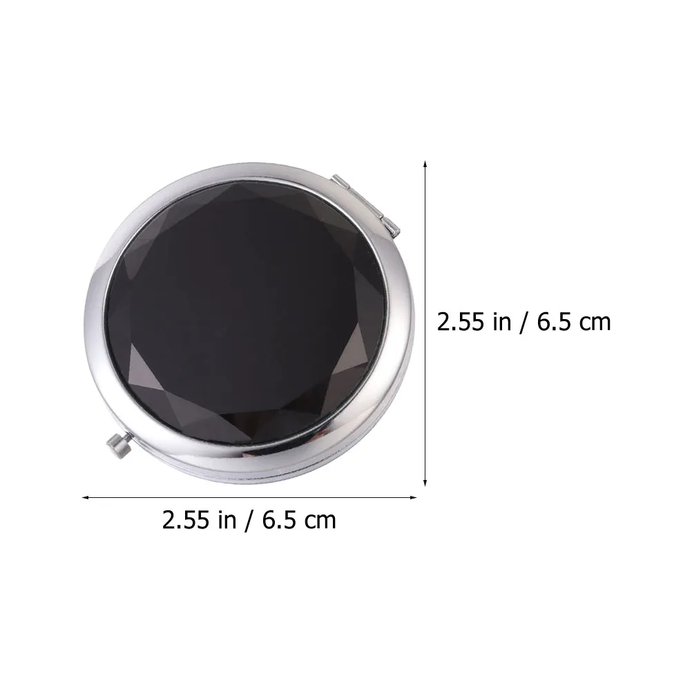 5 Pcs Travel Makeup Mirror Purse Compact Double-sided Dual-sided Small for Folding