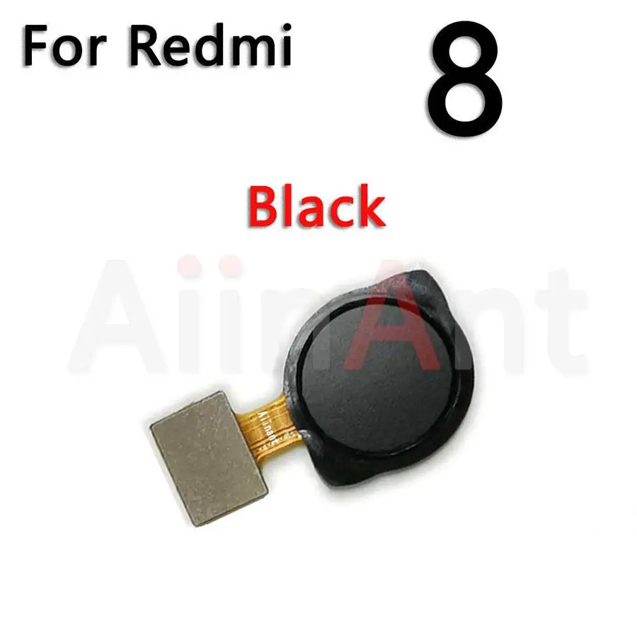 Aiinant Back Button Touch ID Finger Scanner For Xiaomi Redmi Note 8 8T Pro Plus Prime Fingerprint Sensor Flex Cable