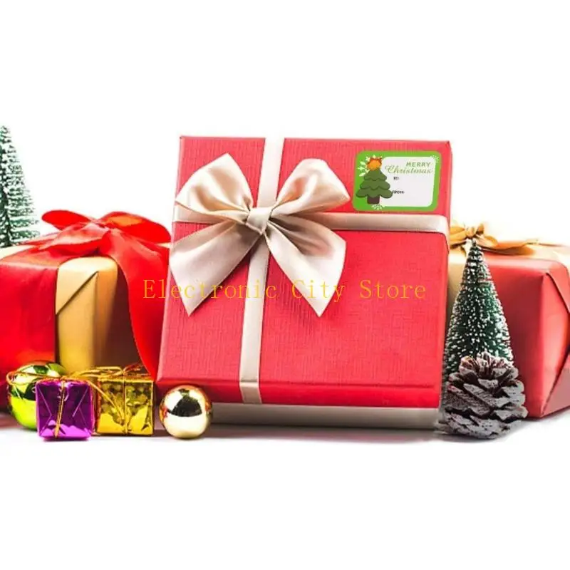 20 Counts Christmas Name Sticker Labels for Seal Envelope Card Candy Bag HU8D