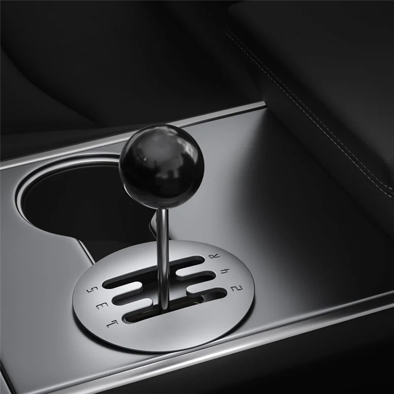 

H5-For Tesla Cup Holder Gear Shifter Toy,For Tesla Model 3 Model Y Cup Holder, For Ideal Fun For Tesla Model Y Accessories