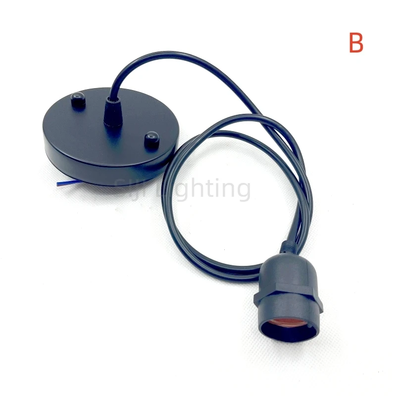 

E27 Lamp Base Pendant Lamp Holder Outdoor Waterproof Lamp Holder Waterproof Lamp Socket for Outdoor Wired Rainproof Chandeliers