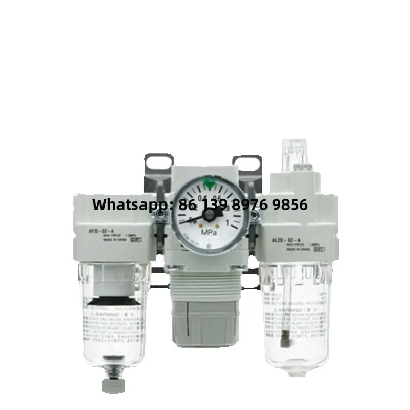 Ac20 Ac30 Ac40 Ac50 Ac60 Air Combination Components Source Processor Filter Pressure Regulating Valve