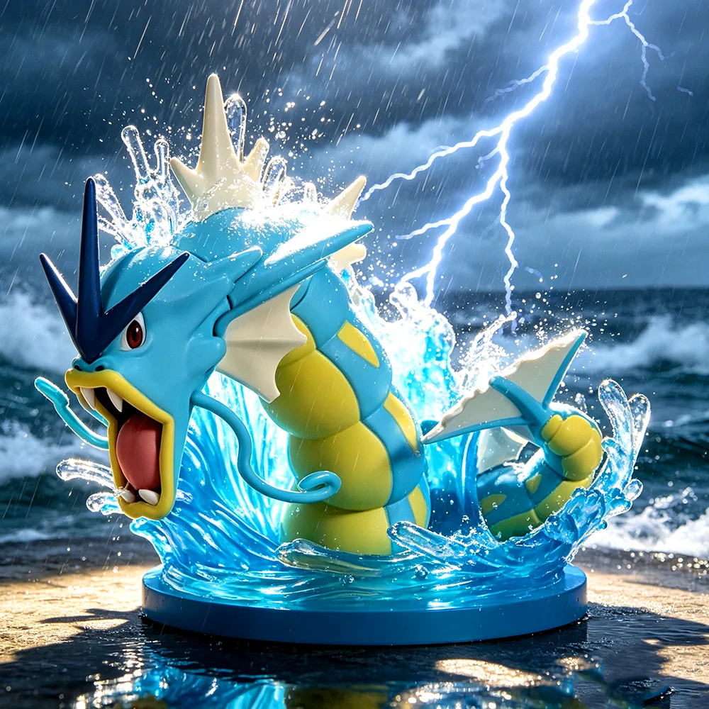 16 cm/6,3 Zoll Anime Pokemon Figur Gyarados Actionfiguren PVC Statue Modell Sammlung Spielzeug Geschenke