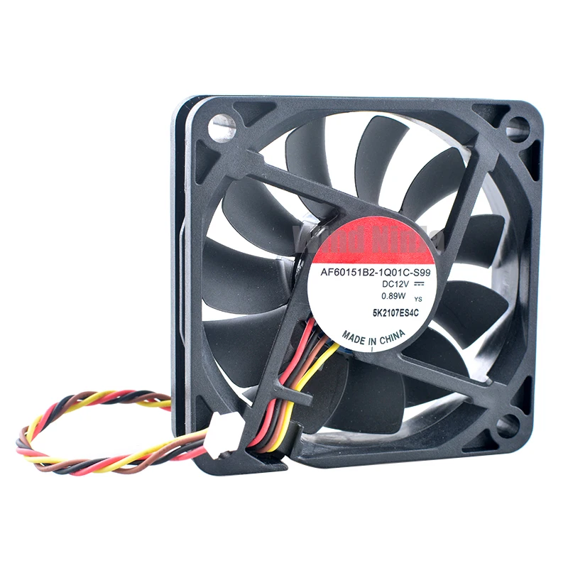 AF60151B2-1Q01C-S99 6cm 60mm fan 60x60x15mm DC12V 0.89W 4pin Cooling fan for projector chassis CPU