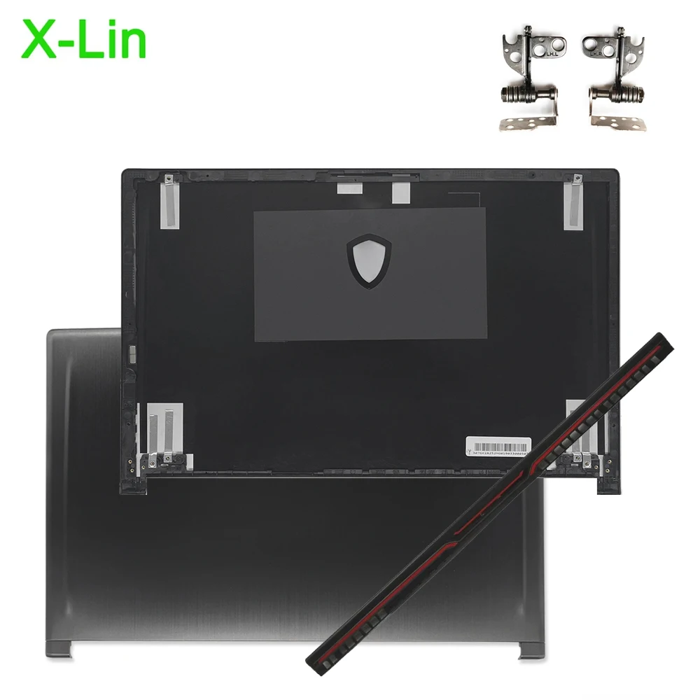 For MS GS63 GS63VR MS-16K2 16K3 16K4 16K5 screen back case front bezel frame LCD top cover hinge