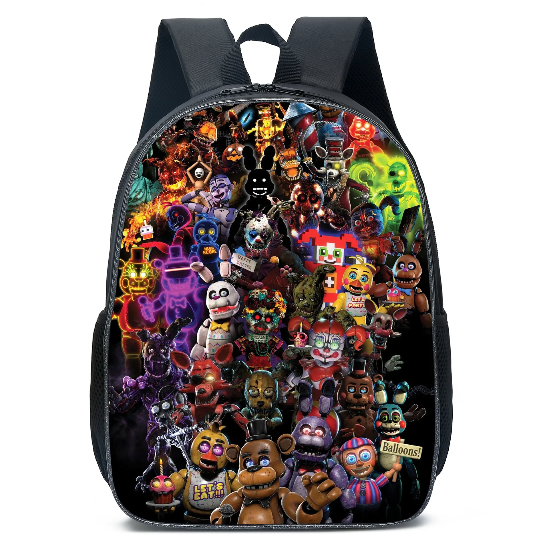 16inch Primary Backpack Kids FNAF Bonnie Fazbear School Bags for Teenager Boys&Girls Bagpacks Mochila Escolar