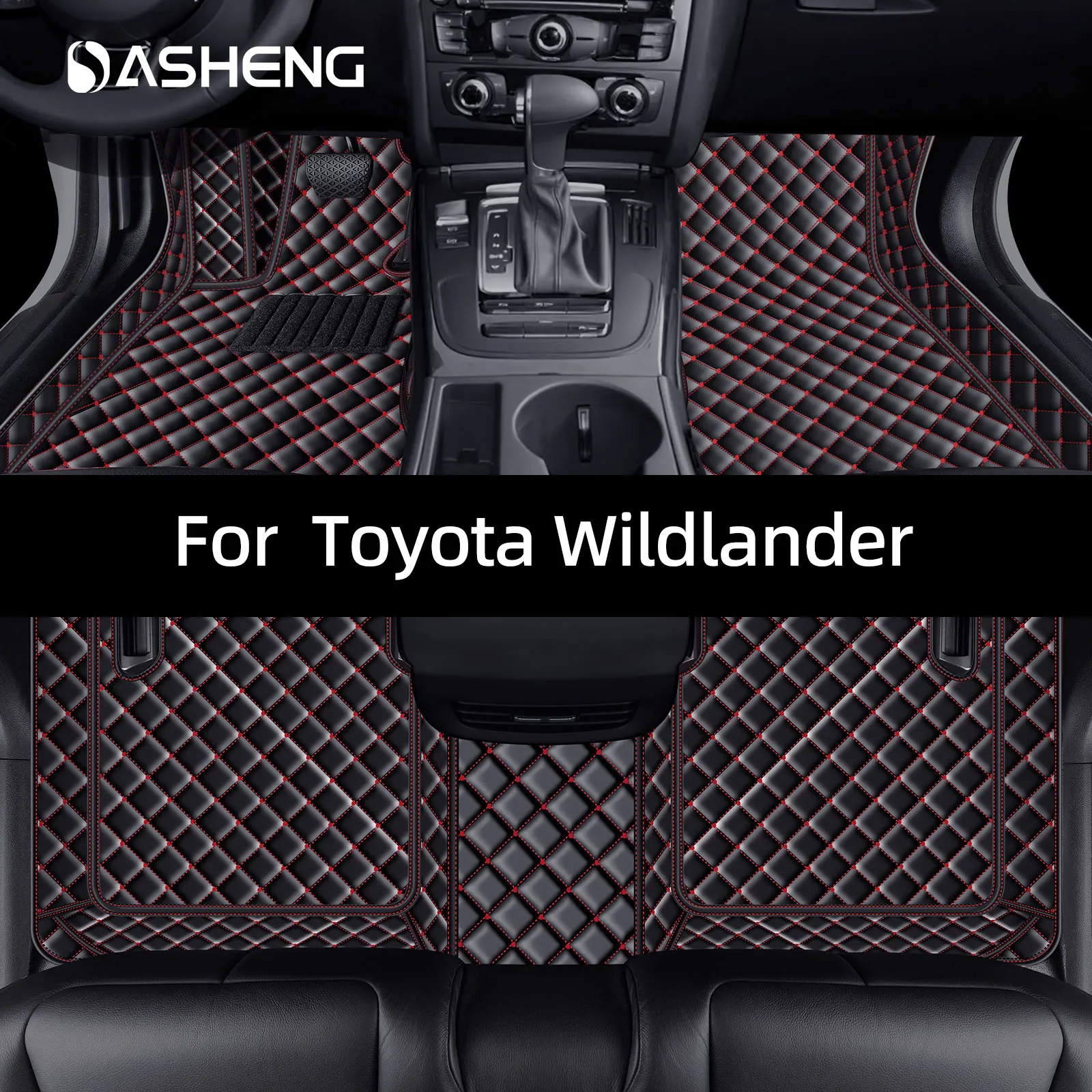 

Подходит для Toyota Wildlander, специальные аксессуары для автомобиля, коврик для ног, 3D кожаный водонепроницаемый напольный коврик для автомобиля на заказ