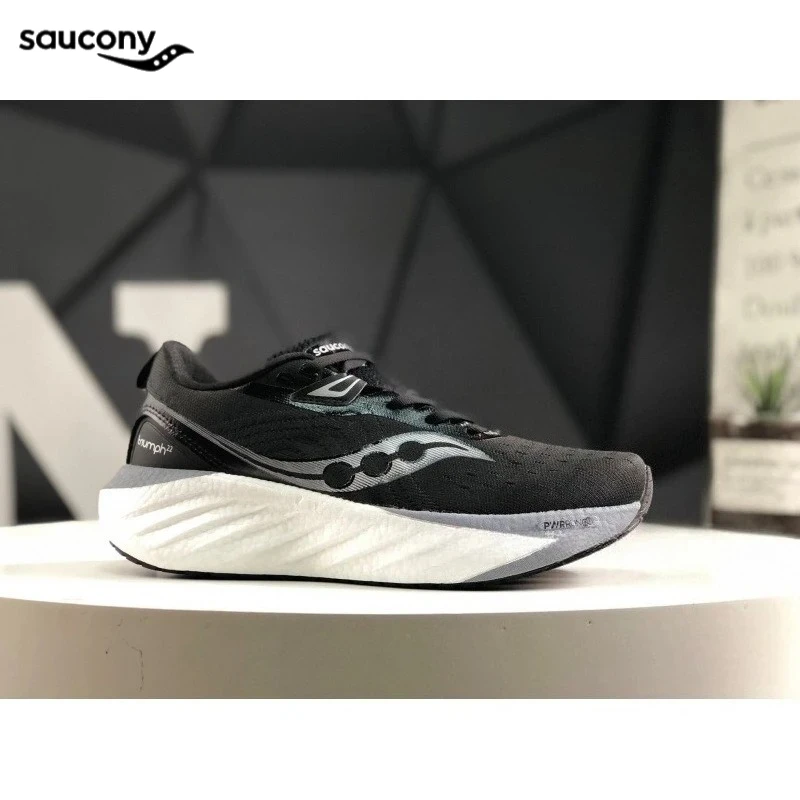 Saucony 3D Grid Aucony Triumph 22, Scarpe Da Corsa Professionali Da Coppia Con Ammortizzazione E Traspirabilità