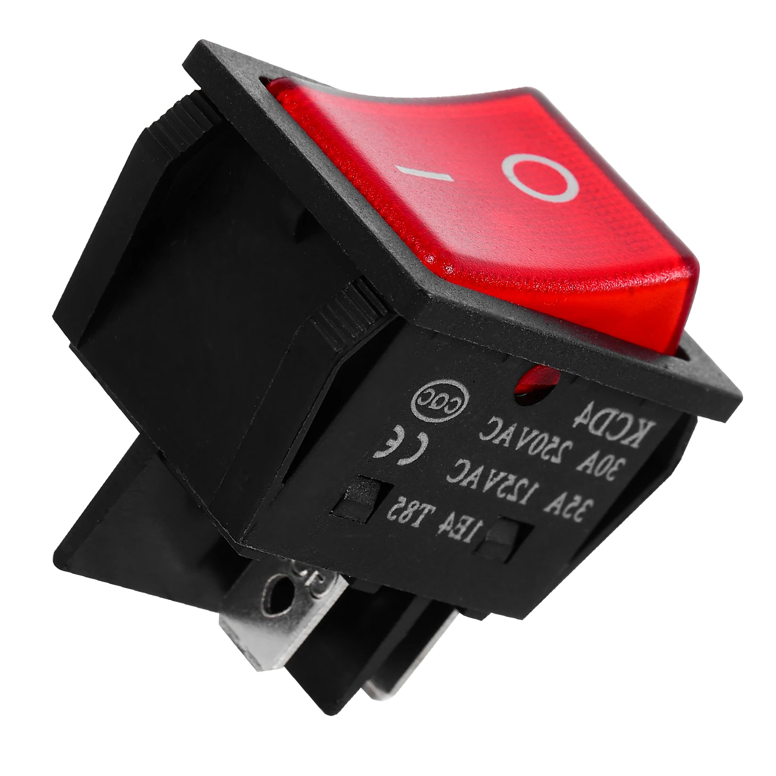 

Heavy Duty Toggle Switch 4 Position Rocker Boat Plastic Marine Replacement 30A 250V LED Light On Off Stable Durable Car Auto