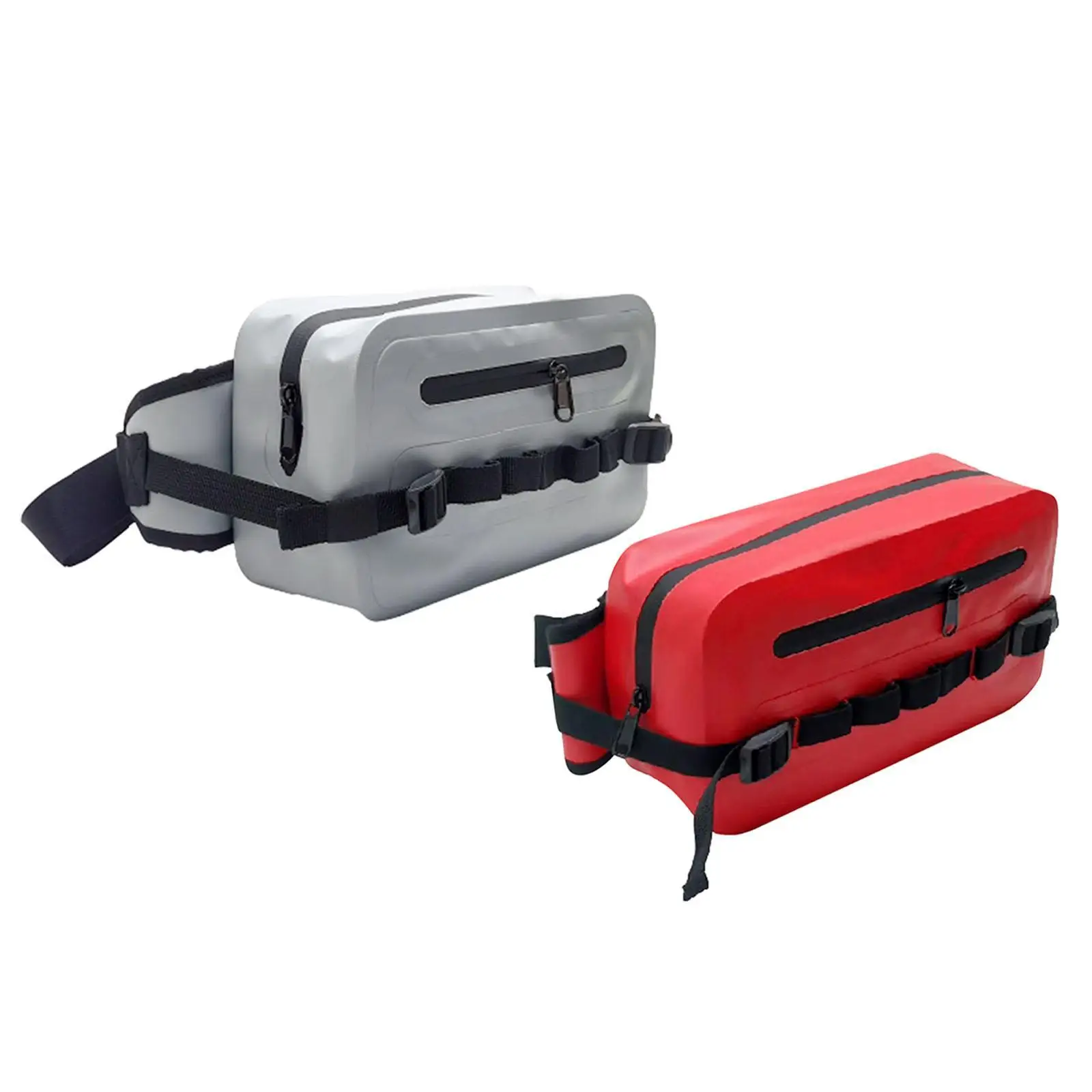 

Fishing Lure Bag for Waist with Sealed Zip, Compact Bum Bag for Fishing Rod And Chest