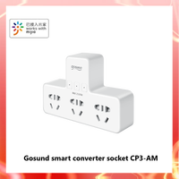 Gosund smart converter socket CP3-AM 3 in 1 Smart Switching Socket Voice Control Mijia APP Remote Intelligent Linkage