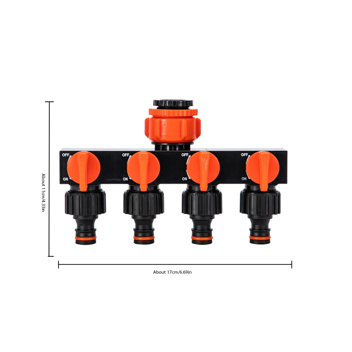 4 طريقة خرطوم الفاصل الحنفية صنبور موصل خط المياه اتصال حديقة أنابيب الري تركيبات البستنة الري سقي المنزل #6