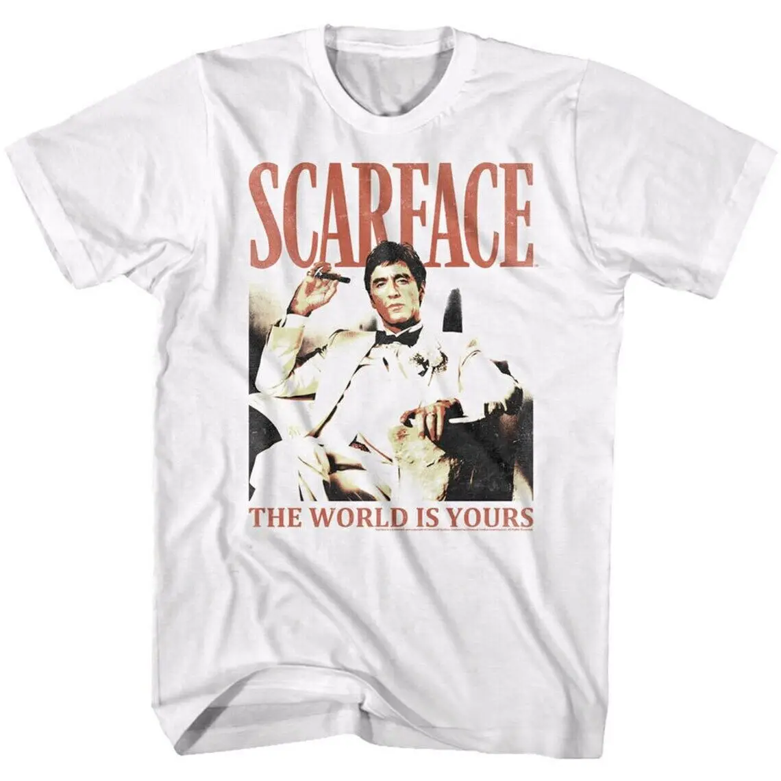 

Scarface Tony Montana World Is Yours T Shirt All Size S To 4XL UR179