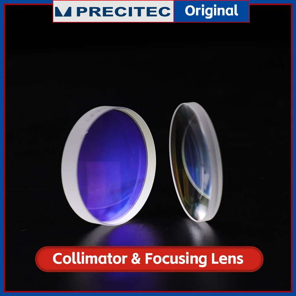 Precitec Laser Focusing Lens D30 D37 F100 F200 F300 Laser Collimation Lens Composite and Non Spherical Glass for Procutter