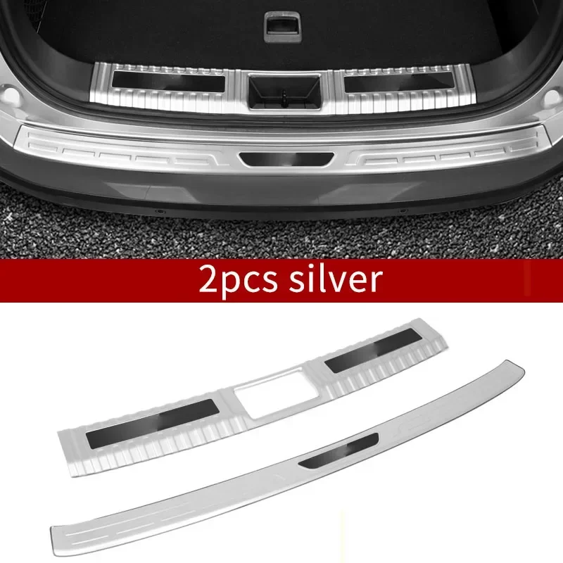 For FAW BESTURN T99 2020-2023 2024 Threshold Strip Welcome Pedal Trunk Rear Guard Stainless Steel