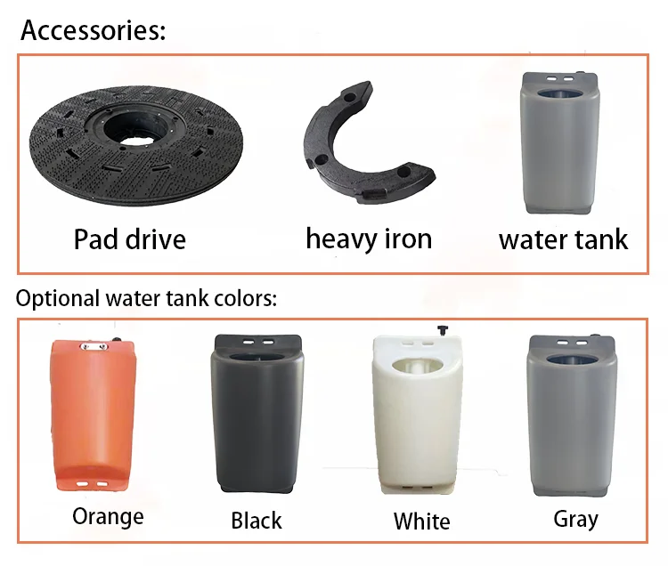 2025Industrial Grade 20 Inch Stone Care Floor Buffer Polishing Machine Multifunctional Cleaning&Shining System