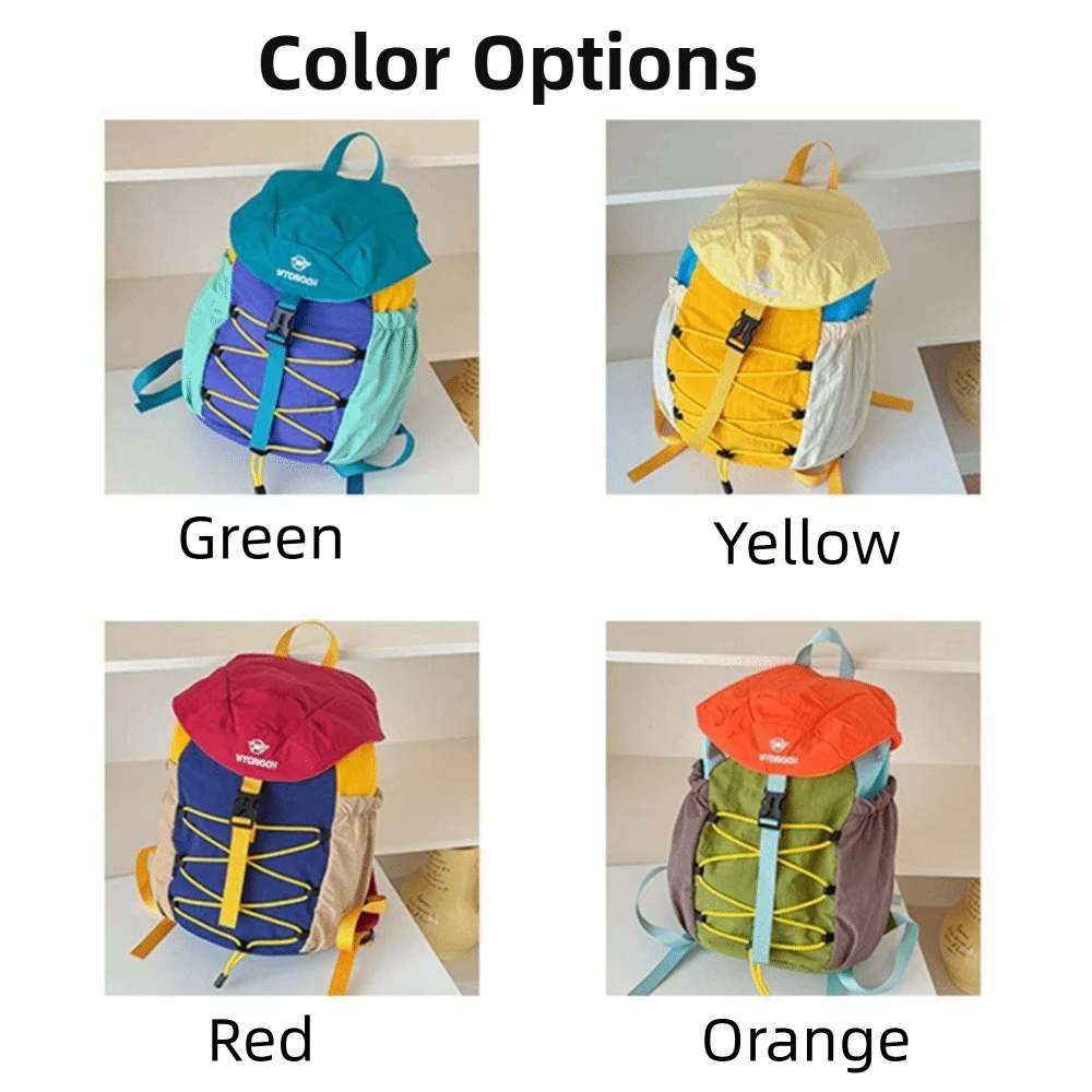 Creative Drawstring Sports Backpack Lightweight Large Capacity Sports Backpack Wear-Resistant Drawstring Closure