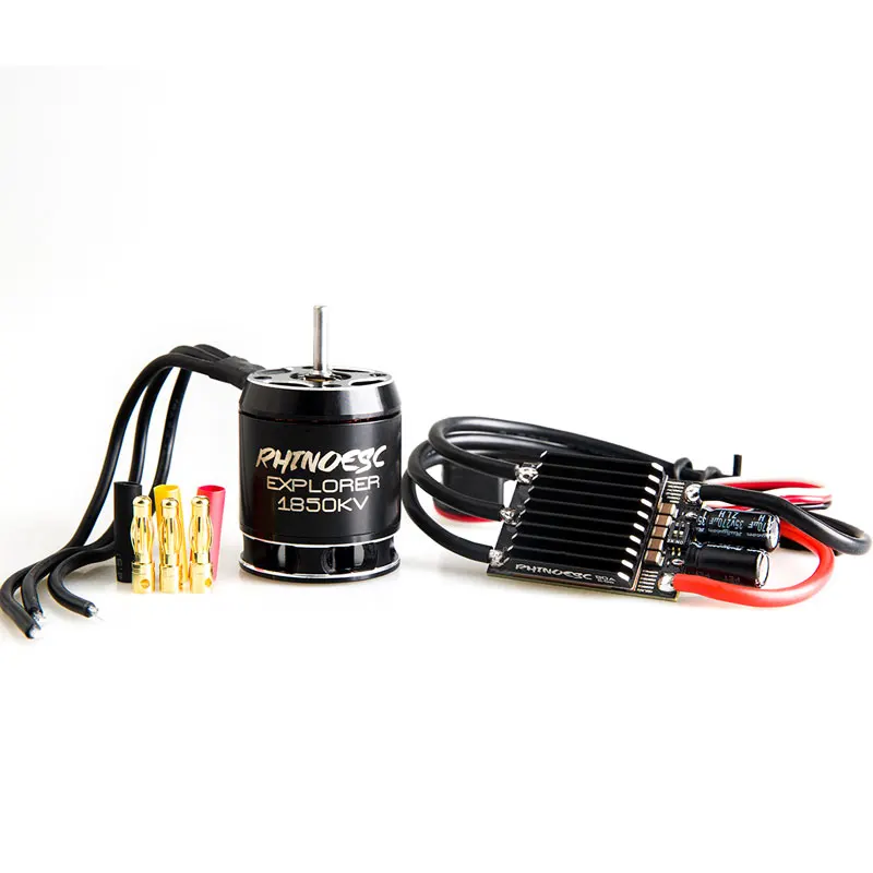 RhinoESC 540 RC AM32 Crawler ESC Power System Brushless Motor RM-S20 Combo 80A ESC for Axial SCX10 Traxxas TRX-4 TRX-6