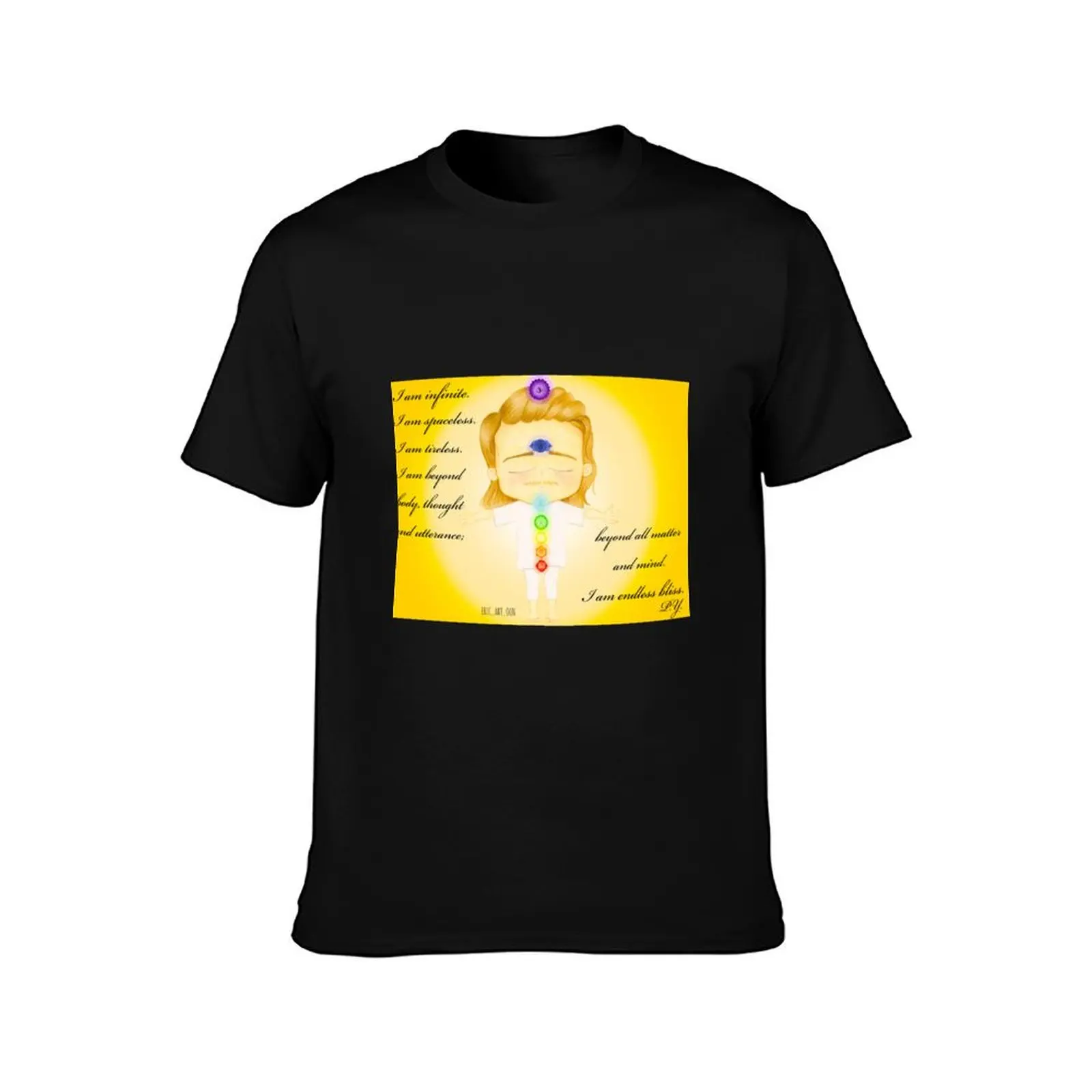 Balanced Chakras 2 T-Shirt oversized graphic tee blanks basketball graphic tees tops funny t shirts men