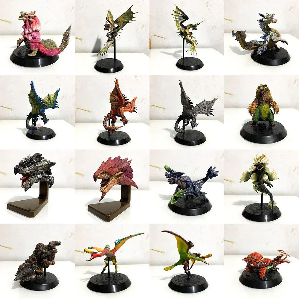 Monster Hunter World Figure PLUS All Dragon Rathalos Nergigante Nargacuga Zinogre Kushala Daora Xenojiiva Figure Model Toys