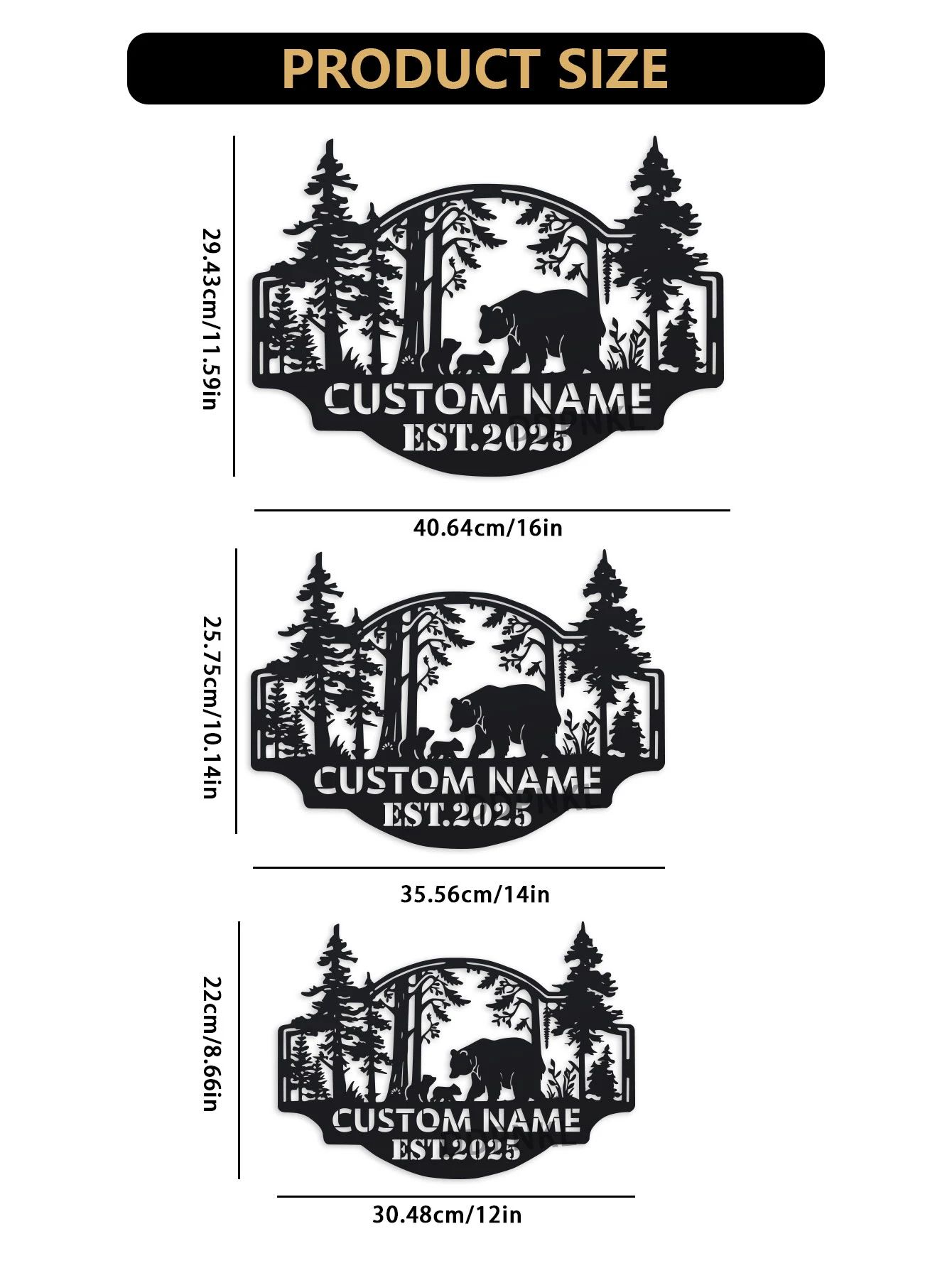 Personalized Bear Cabin Sign, - огляд і ціна Outdoor Hunting Names