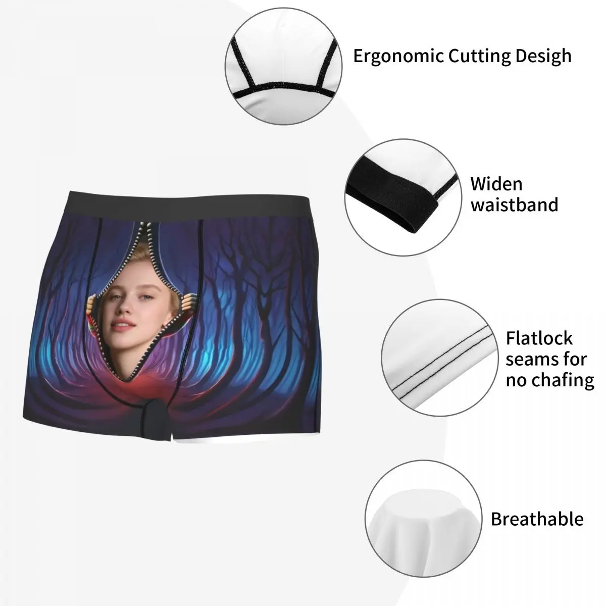 Boxers con foto de cara personalizada, pantalones cortos para hombre para marido, regalos de cumpleaños de San Valentín, calzoncillos personalizados, ropa interior, calzoncillos de moda