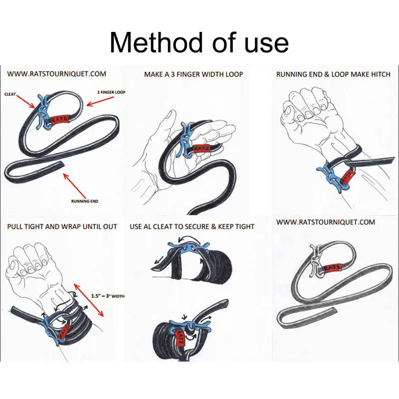 Torniquete de sobrevivência ao ar livre hemostasia rápida cinto de tratamento e tratamento de emergência médica exploração militar acessórios de primeiros socorros