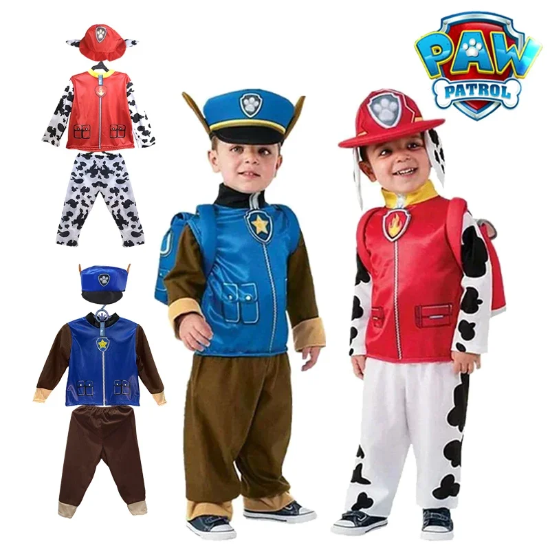 

Boys Girls Rocky Rubble Skye Marshall Zuma Chase PAW Patrol Cosplay Costume Kids Children Birthday Party Gift Fancy Dress