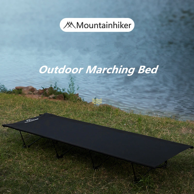 

Mounthiker Outdoor Camping Marching Bed Ultralight Portable Folding Single Bed Dual-use Travel Hiking Lightweight Sleeping Bed