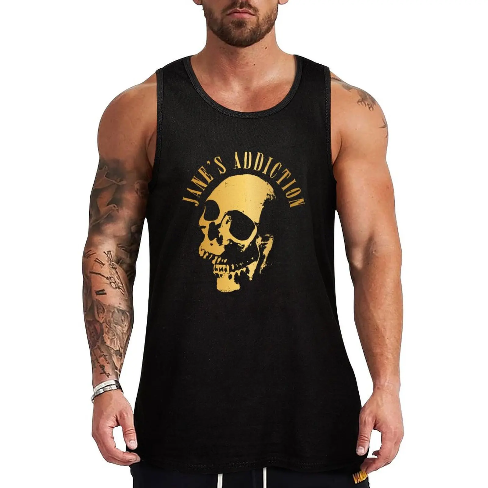 

JANE'S ADDICTION BAND Tank Top men clothings men clothes Men's gym t-shirt