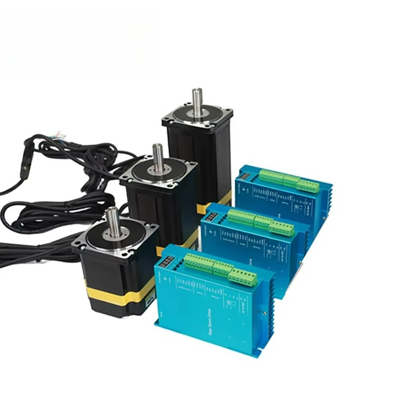 34 Series Closed Loop Stepper Motor 5nm/8.5nm/10mn/12nm Hybrid Stepper Motor with DL86H Driver Kit