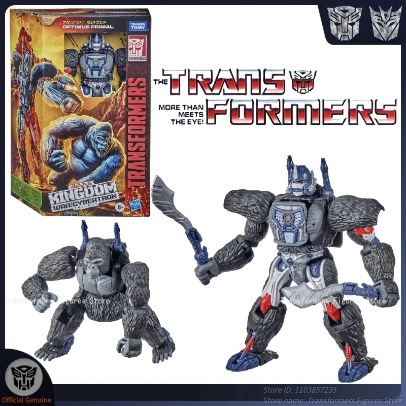 

In Stock Transformer G series WFC-K8 Optimus Primal G1 Movie Cartoon Action Figure Anime Movable Robot Popular Collectible Toys