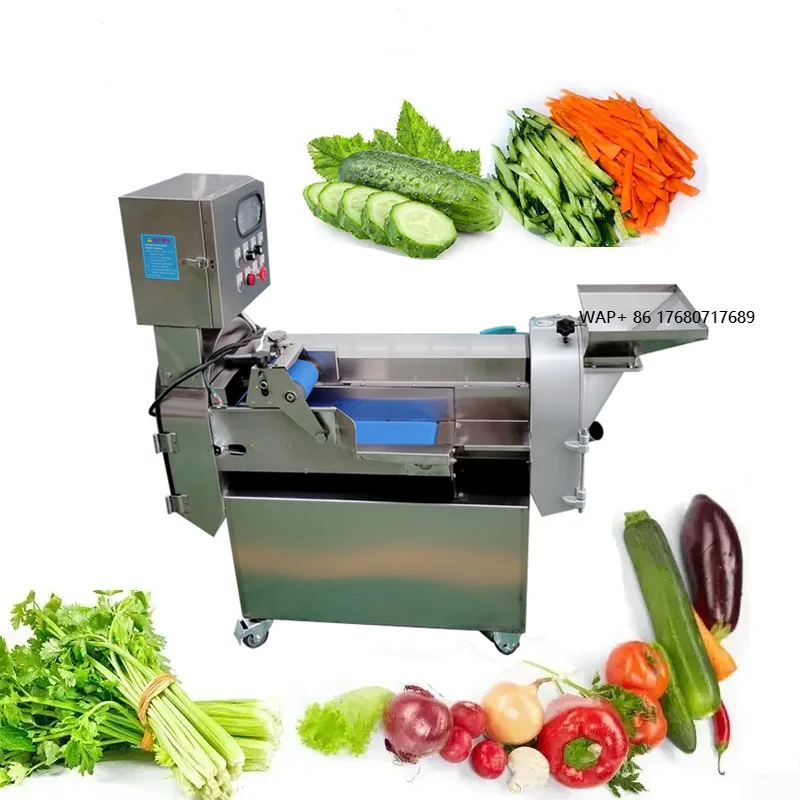 

Fully Automatic Multi-functional Vegetable Cutter and Chopper Vegetable Cutting Machine Leafy Vegetable Cutter