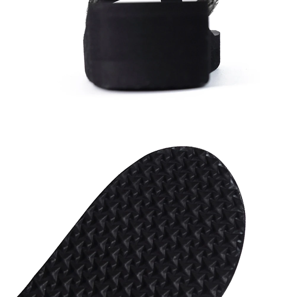 

Женские блестящие нескользящие сандалии-стринги на платформе, большие размеры, босоножки на танкетке с блестками для девочек, черные размеры 40