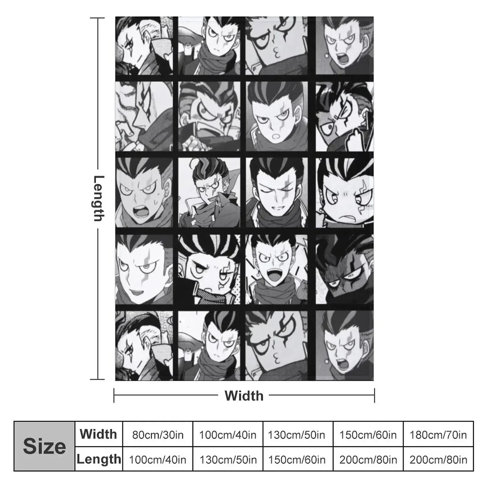 Gundham Manga Collection Throw Blanket Quilt For Decorative Sofa warm winter Furrys Blankets