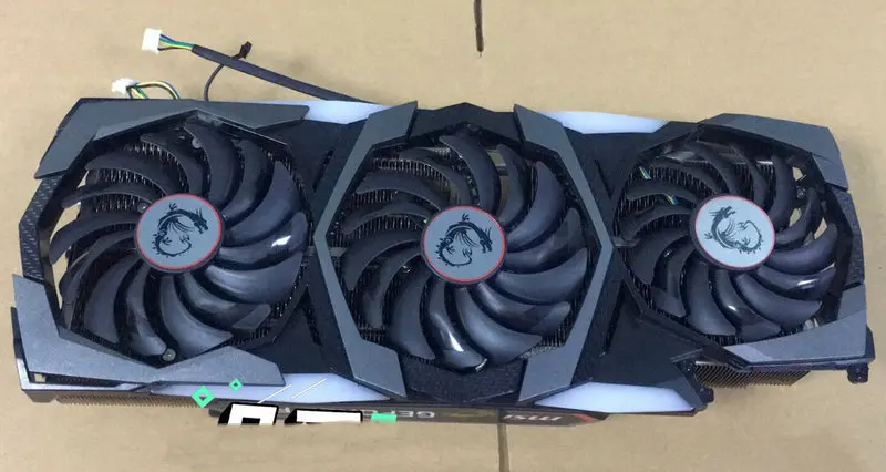 

Оригинальный охладитель радиатора для видеокарты MSI RTX2080 GAMING X TRIO