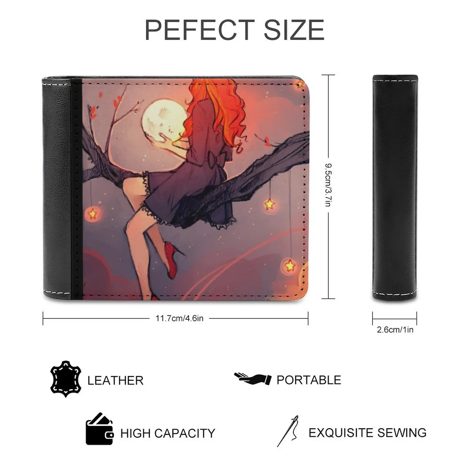 Seele Symbol New Men Wallets Pu Leather Men Purse High Quality Male Wallet Nge Seele Personalized Wallet Pattern Leather