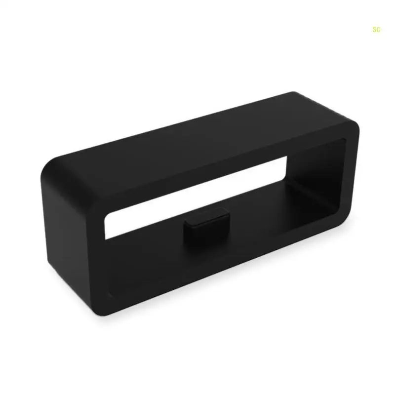 Сменный силиконовый ремешок Keeper, совместимый с ремешком 24 мм, резиновая пряжка для часов, фиксированное дропшиппинг