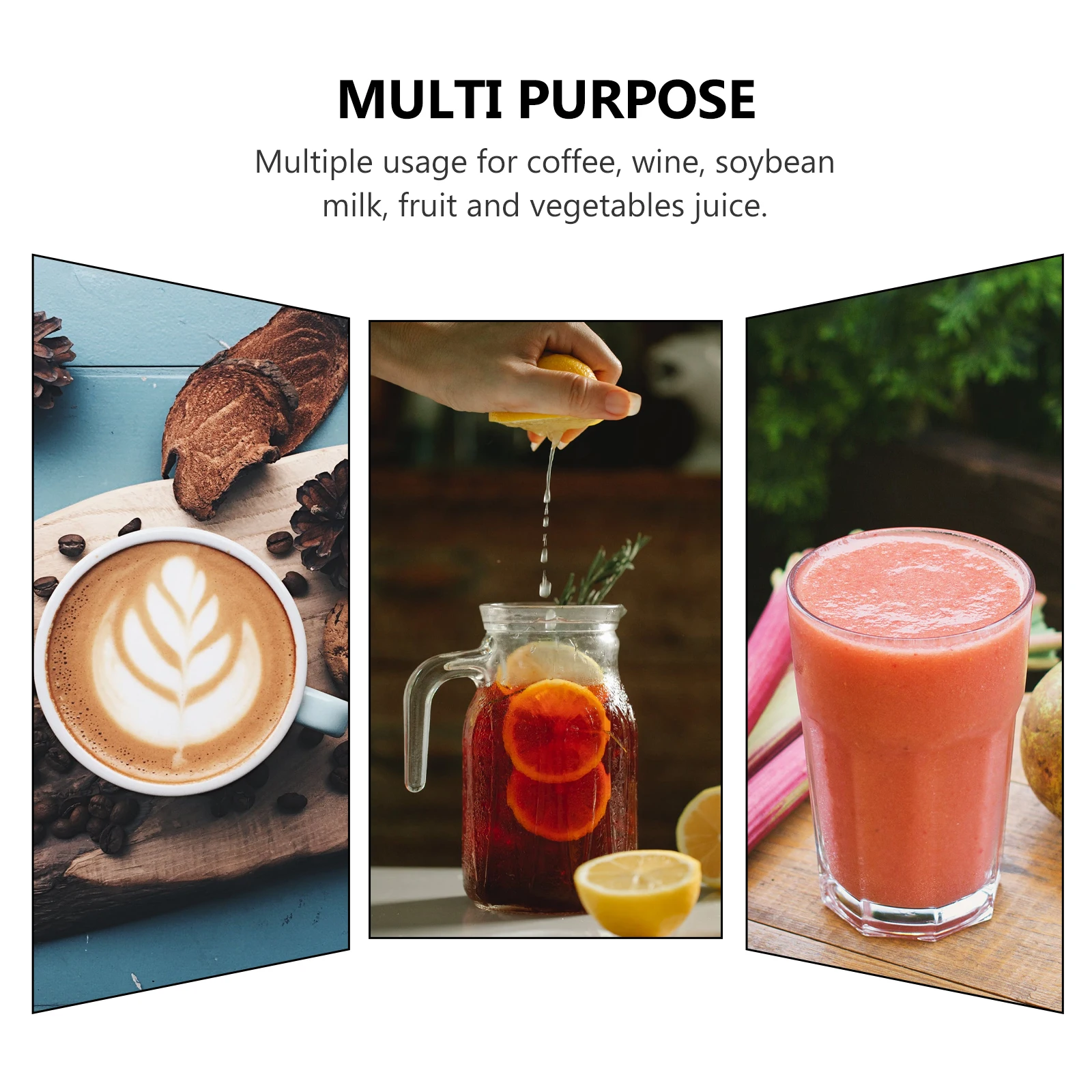 

4Pcs Filter Mesh Bag Nylon Strainer Kitchen Soy Milk Coffee Tools Practical Drawstring Separate Residue Vegetables