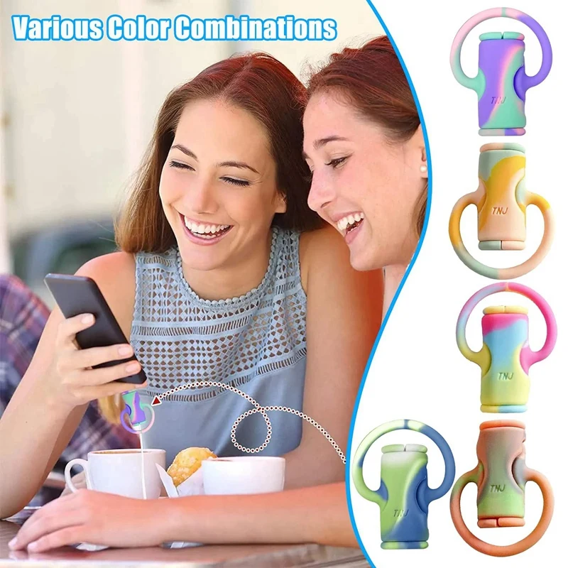 Bonito Silicone Cable Protector Set, Charger Kit, Tipo C, Micro-USB, Data Cable Protector, Capa, 5pcs