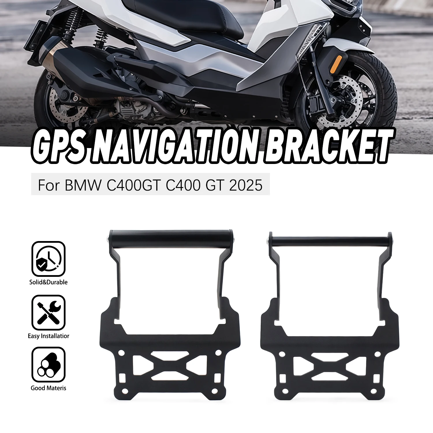 

Motorcycle Dash Stabilizer Anti Vibration Bracket Cellphone GPS Navigation Bracket Accessories For BMW C400GT C 400GT 2025