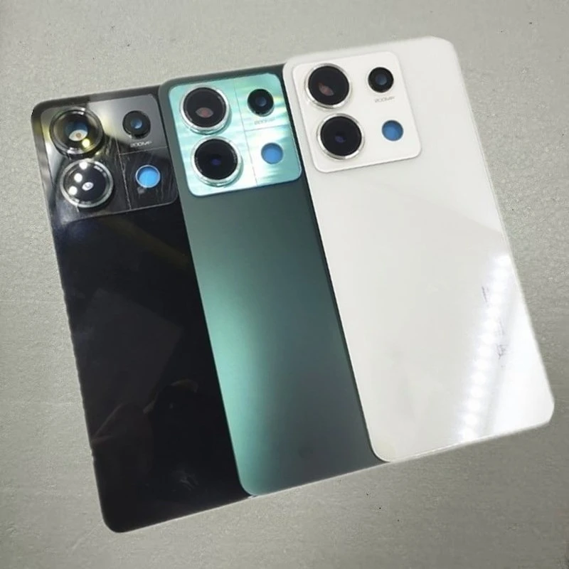 Battery Cover for Xiaomi Redmi Note 13 Pro 5G 2312DRA50C Rear Back Door Glass Housing