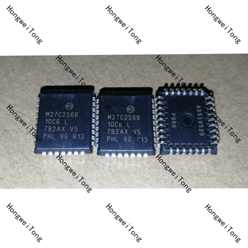 

5 шт./лот M27C256B M27C256B-10C6 PLCC-32 (11,4x13,9) новый оригинал