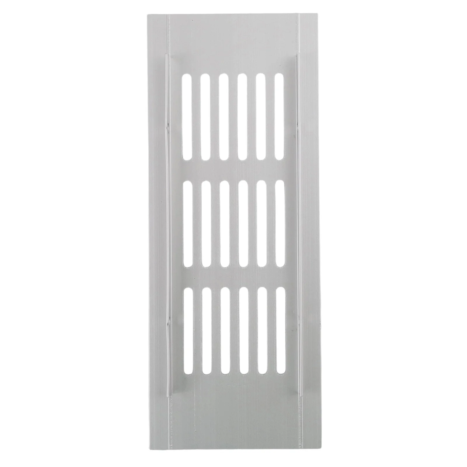 60mm Rectangular Aluminum Ventilation Grille for Cabinet Air Circulation in Wardrobe Shoe Cabinet Computer Cabinet and Door