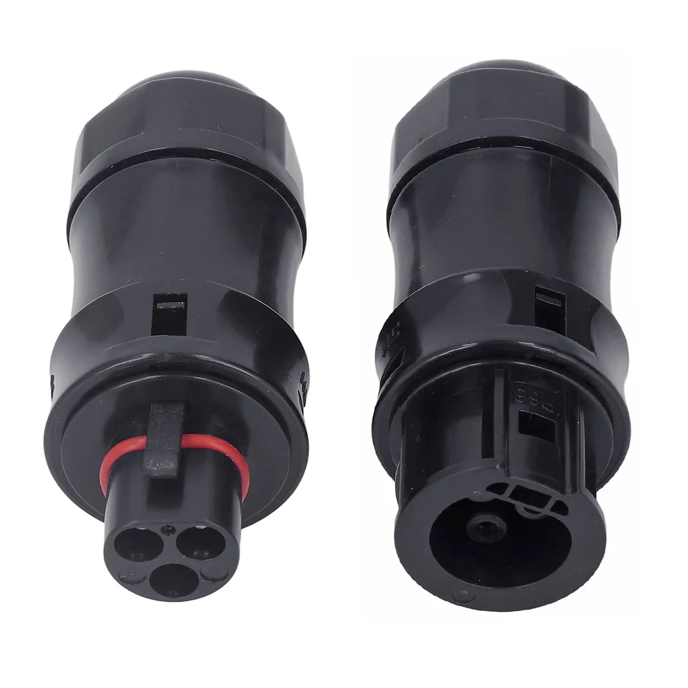 Bc01 3-pins connector AC Man Vrouw IP68 voor Solar Grid Tie Micro Inverter Hoymiles Deye APsystems PV-paneel Power Setup Adapter