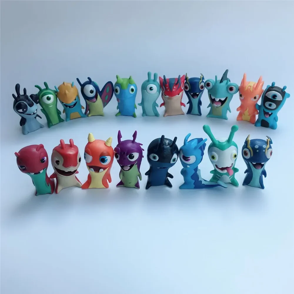 10pcs/set Slugterra Cartoon anime Action Figure PVC Slugterra Model Collection Toy Christmas Gift for Children